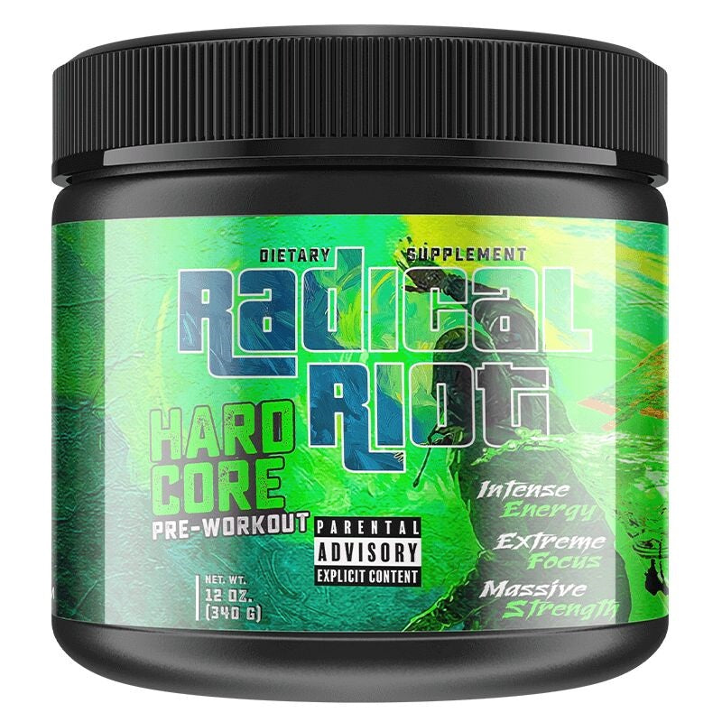 American Supps Radical Riot, Green Apple - 340g