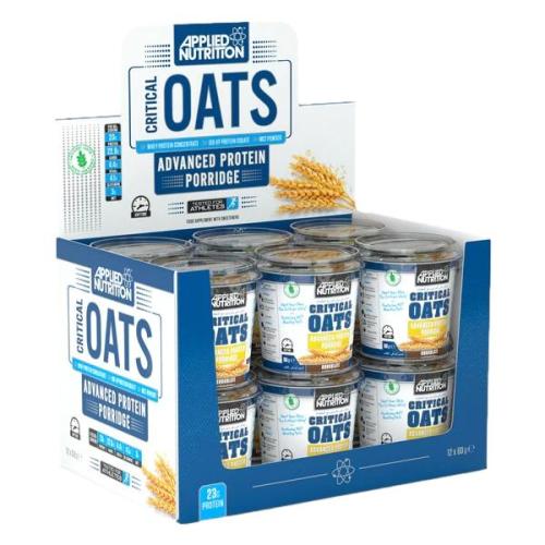 Applied Nutrition Critical Oats Protein Porridge, Chocolate - 12 x 60g
