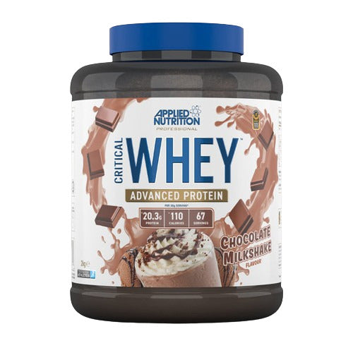 Applied Nutrition Critical Whey, Chocolate Milkshake - 2000g