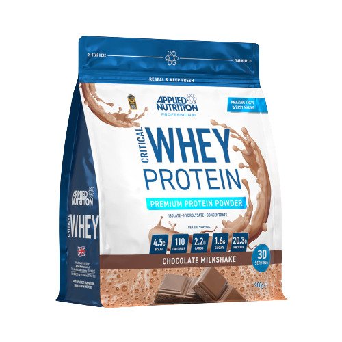 Applied Nutrition Critical Whey, Chocolate Milkshake - 900g