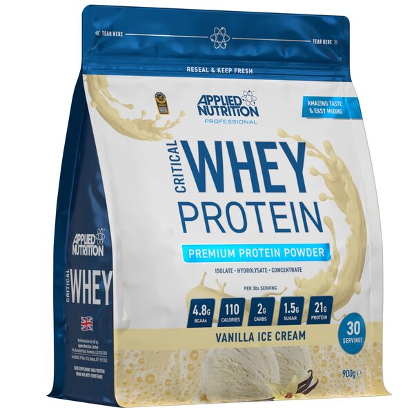 Applied Nutrition Critical Whey, Vanilla Ice Cream - 900g