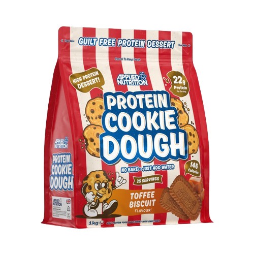 Applied Nutrition Protein Cookie Dough Dessert, Toffee Biscuit - 1000g