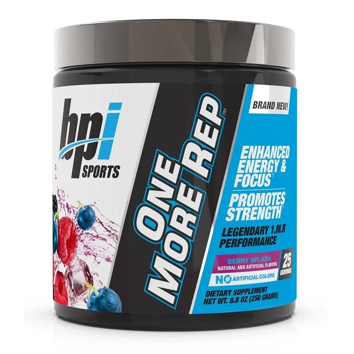 BPI Sports One More Rep, Berry Splash - 250g