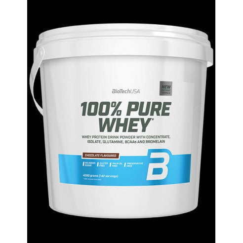 BioTechUSA 100% Pure Whey, Chocolate - 4000g