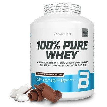 BioTechUSA 100% Pure Whey, Coconut-Chocolate - 2270g