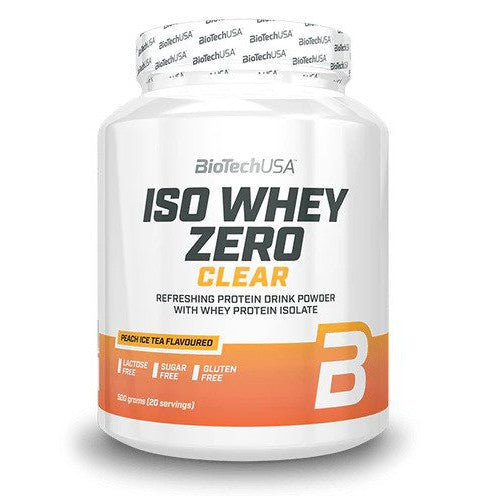 BioTechUSA Iso Whey Zero Clear, Peach Ice Tea - 500g