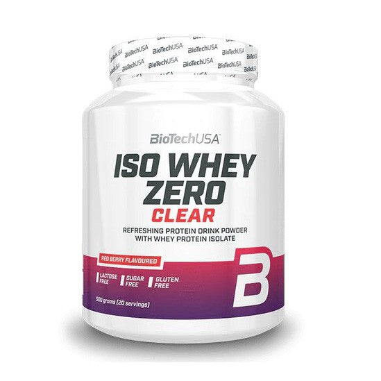BioTechUSA Iso Whey Zero Clear, Red Berry - 500g
