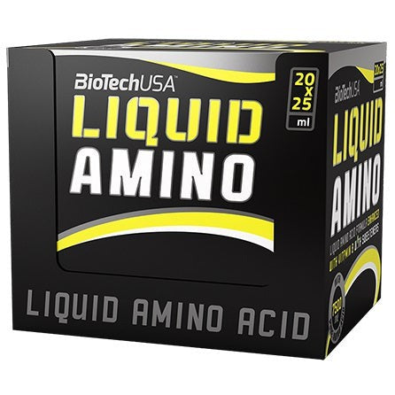 BioTechUSA Liquid Amino, Orange - 20 x 25 ml.