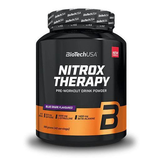 BioTechUSA Nitrox Therapy, Blue Grape - 680g