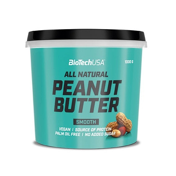 BioTechUSA Peanut Butter, Smooth - 1000g