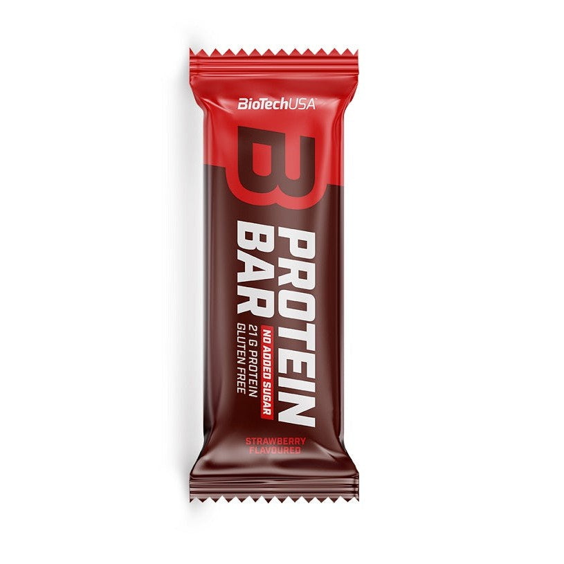 BioTechUSA Protein Bar, Strawberry - 16 x 70g
