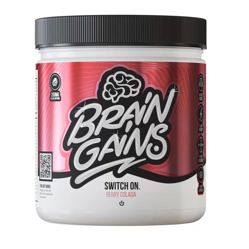 Brain Gains Switch On, Berry Colada - 225g