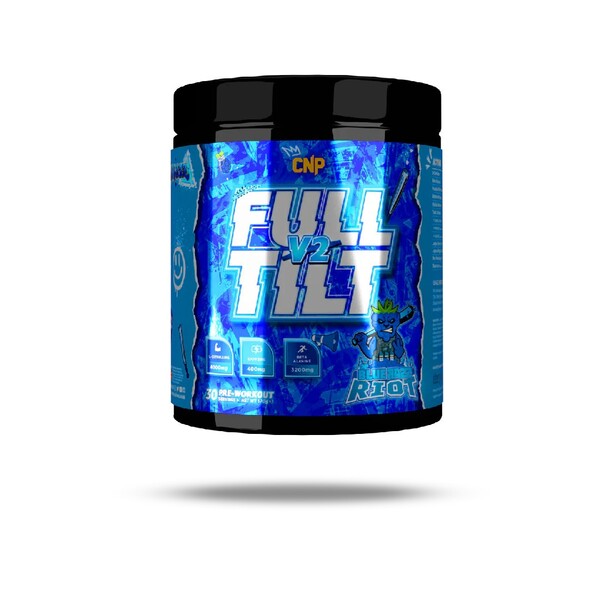 CNP Full Tilt V2 Pre-Workout, Blue Razz Riot - 570g