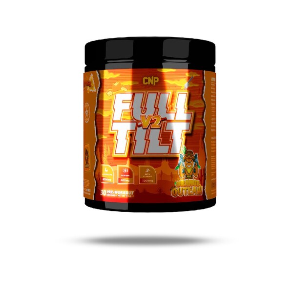 CNP Full Tilt V2 Pre-Workout, Orange Outlaw - 570g