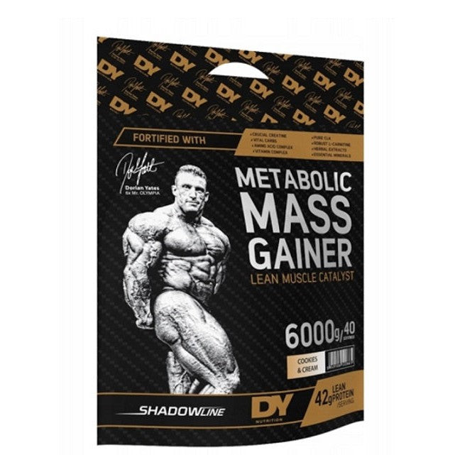 Dorian Yates Metabolic Mass Gainer, Cookies & Cream - 6000g