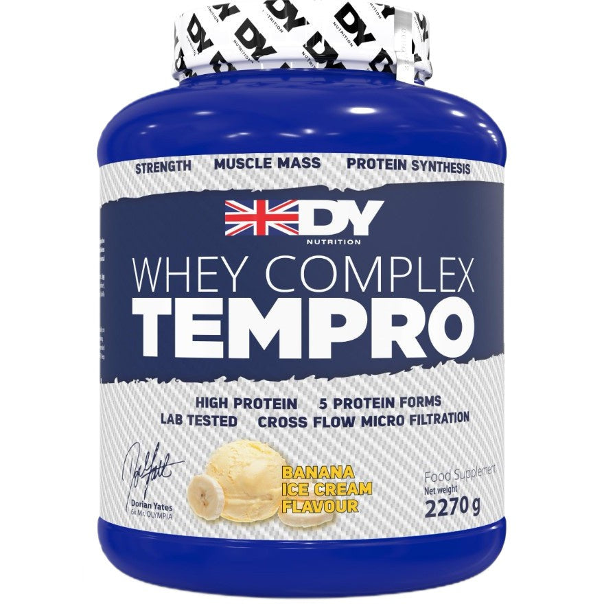 Dorian Yates Whey Complex Tempro, Banana Ice Cream - 2270g