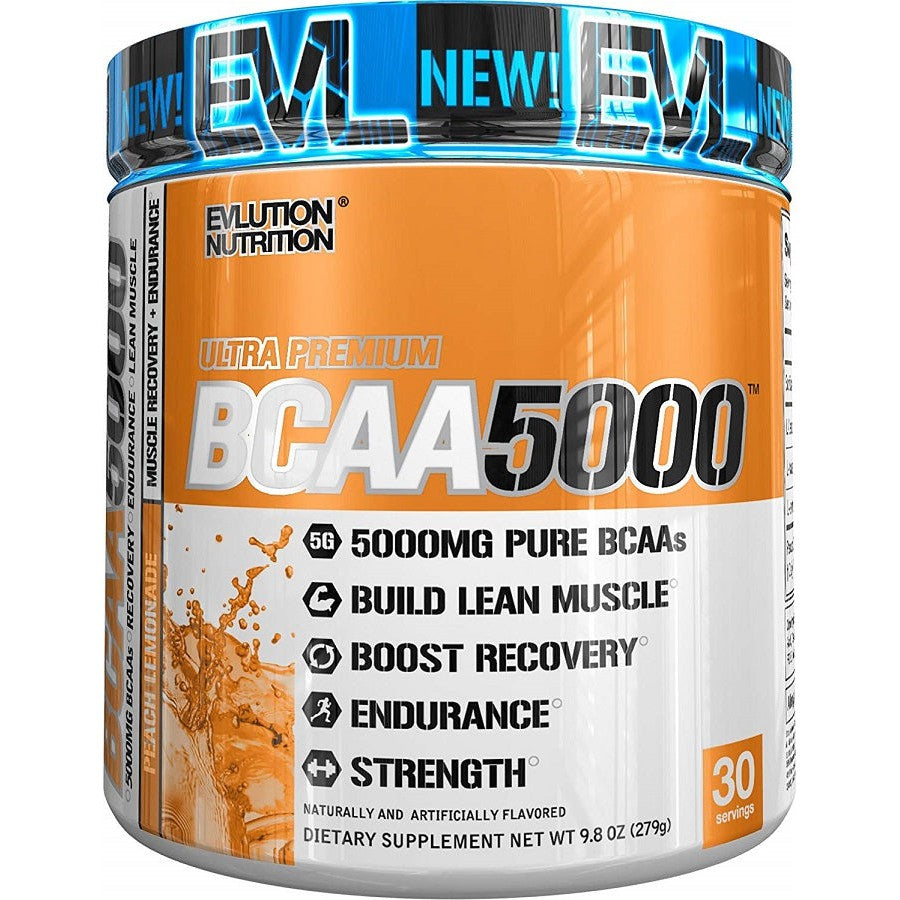 EVLution Nutrition BCAA 5000, Blue Raz - 240g