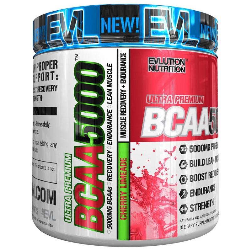 EVLution Nutrition BCAA 5000, Cherry Limeade - 249g