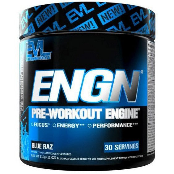 EVLution Nutrition ENGN, Blue Raz - 312g