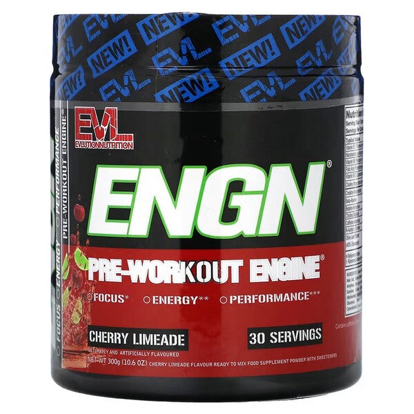 EVLution Nutrition ENGN, Cherry Limeade - 300g