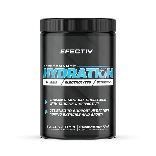 Efectiv Nutrition Performance Hydration, Strawberry & Kiwi - 600g