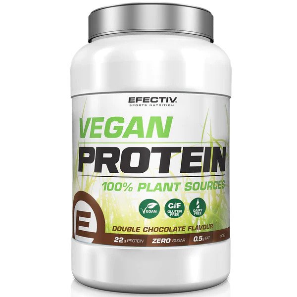 Efectiv Nutrition Vegan Protein, Double Chocolate - 908g