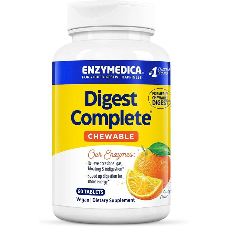 Enzymedica Digest Complete Chewable, Orange - 60 tabs