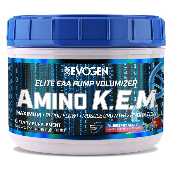 Evogen Amino K.E.M. EAA, Blueberry Apple - 492g