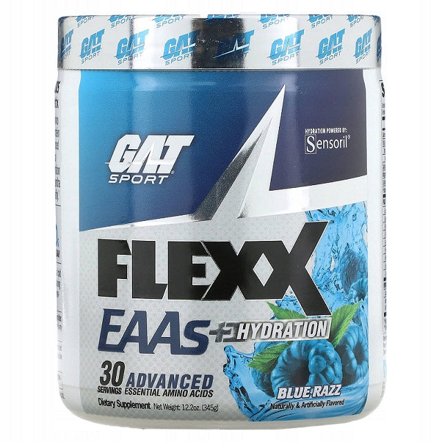 GAT Flexx EAAs + Hydration, Blue Razz - 345g