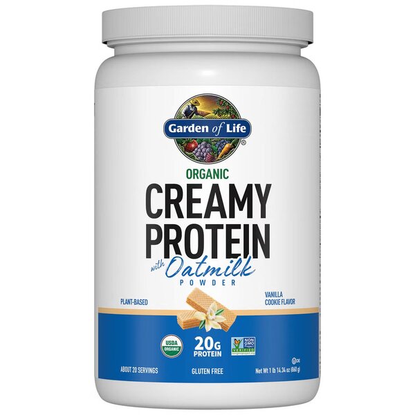 Garden of Life Creamy Protein with Oatmilk, Vanilla Cookie - 860g