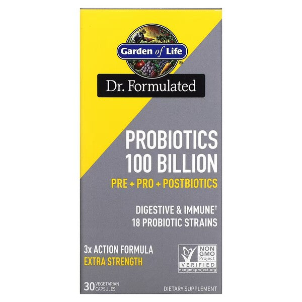 Garden of Life Dr. Formulated Probiotics 100 Billion - 30 vcaps