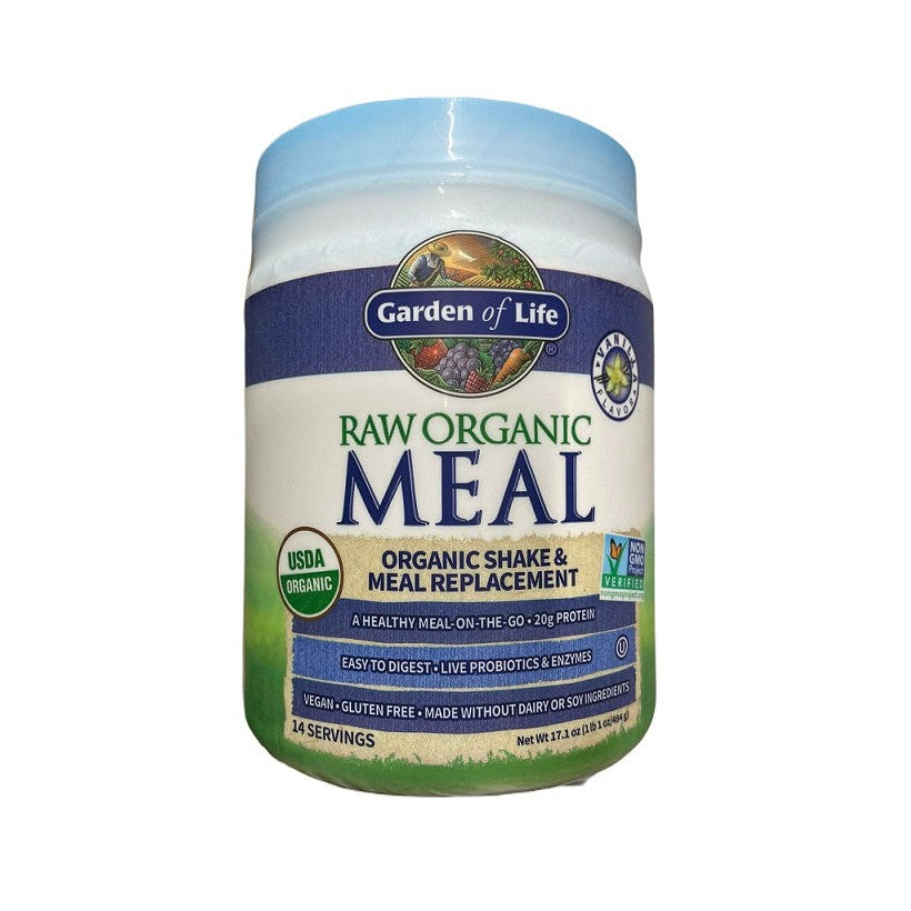 Garden of Life Raw Meal, Vanilla - 484g