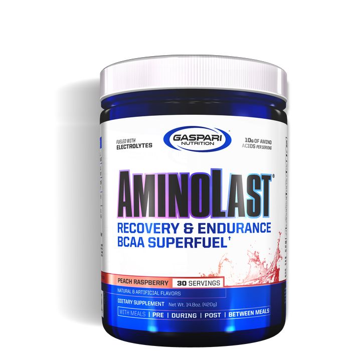 Gaspari Nutrition Aminolast, Peach Raspberry - 420g