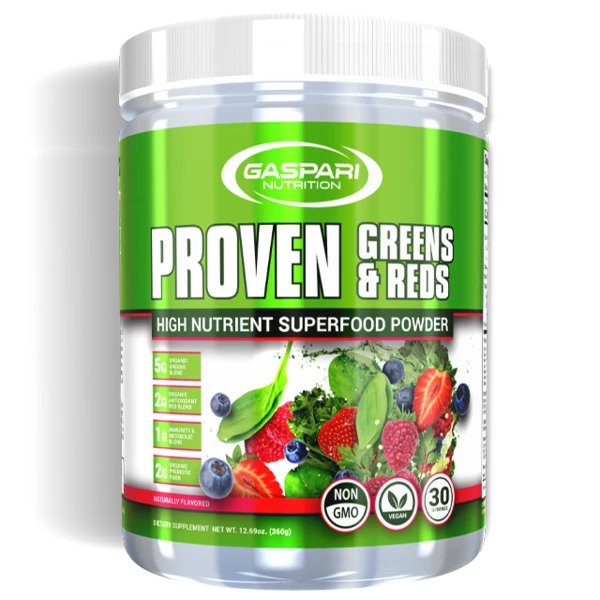 Gaspari Nutrition Proven Greens & Reds, Natural - 360g