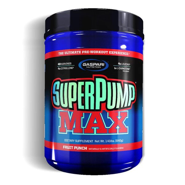 Gaspari Nutrition SuperPump MAX, Fruit Punch - 640g