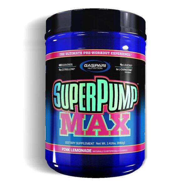 Gaspari Nutrition SuperPump MAX, Pink Lemonade - 640g