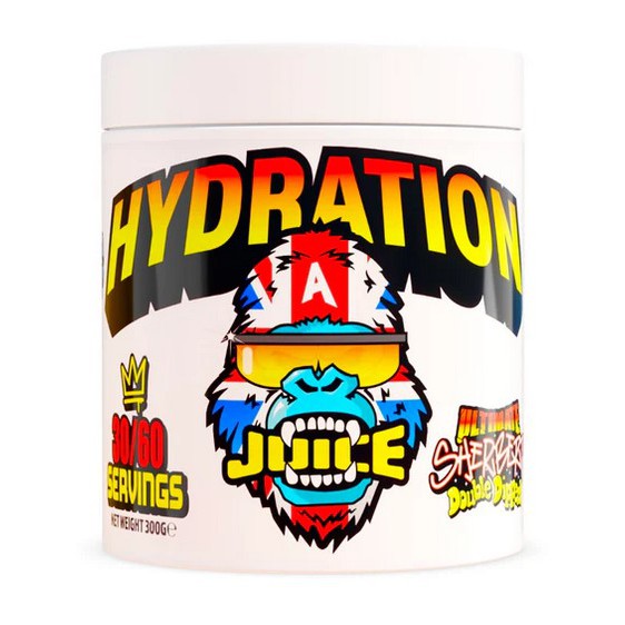 Gorillalpha Hydration Juice, Ultimate Sherbert Double Dipped - 300g