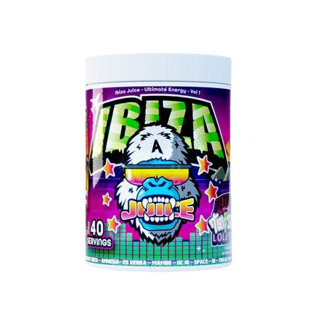 Gorillalpha Ibiza Juice Ultimate Energy Vol 1, Twister Lollypop - 480g