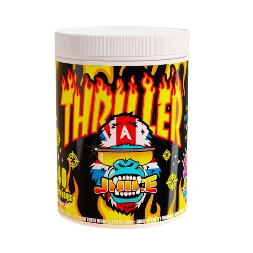 Gorillalpha Thriller Juice, Raspberry & Lemonade Slushy - 520g