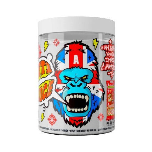Gorillalpha Yeti Juice, Strawberry Laces - 480g