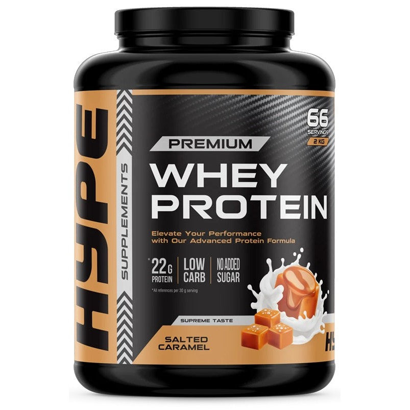 Hype Whey Protein, Salted Caramel - 2000g