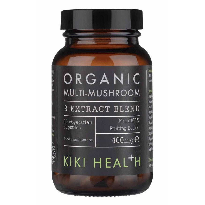 KIKI Health Multi-Mushroom Blend, 400mg - 60 vcaps