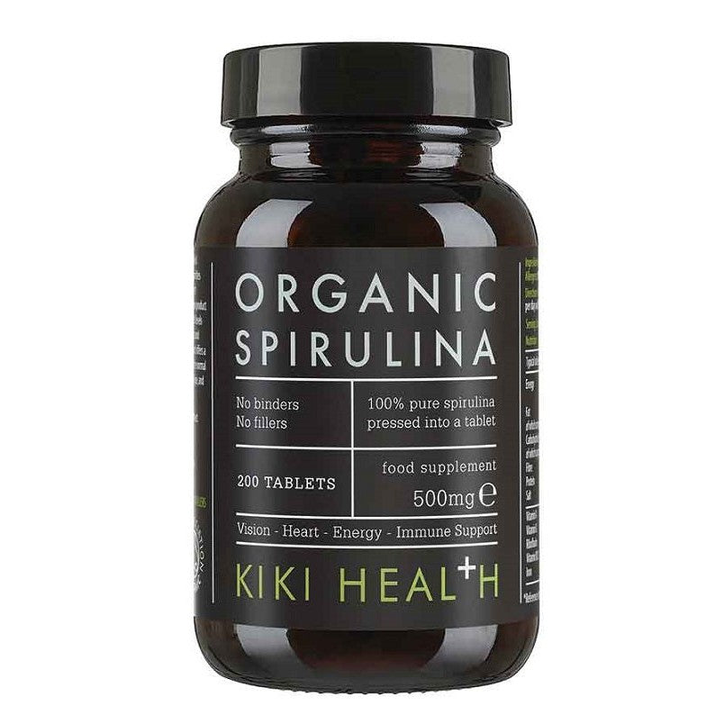 KIKI Health Spirulina, 500mg - 200 tablets