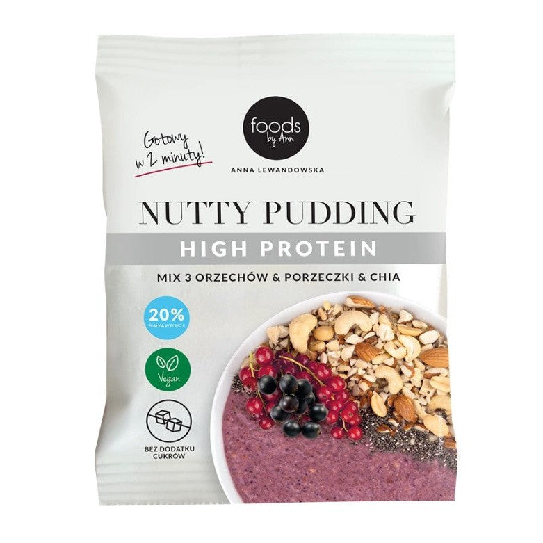 Levann Nutty Pudding, Mix Of 3 Nuts & Currants & Chia - 50g