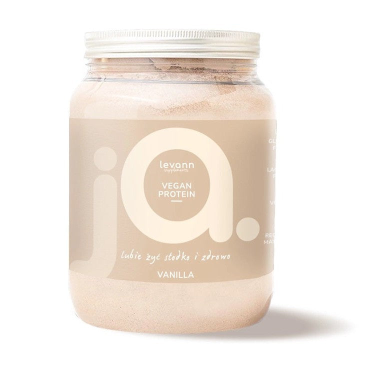 Levann jA Vegan Protein, Vanilla - 500g