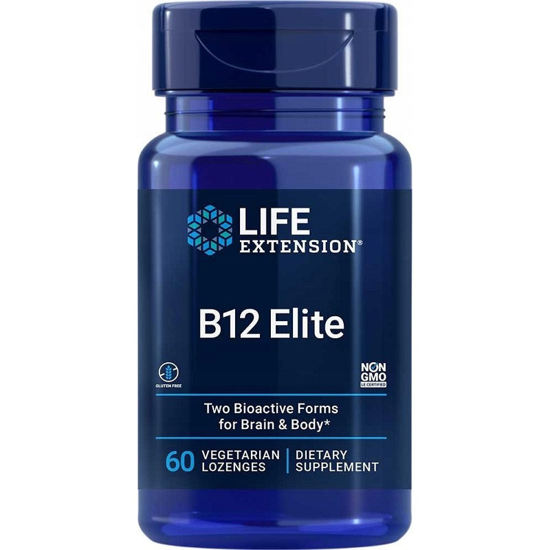Life Extension B12 Elite - 60 vegetarian lozenges