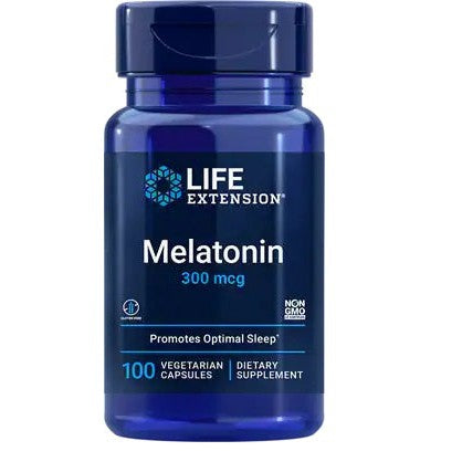 Life Extension Melatonin, 300mcg - 100 vcaps
