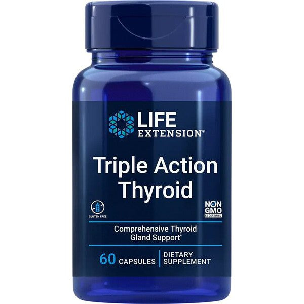 Life Extension Triple Action Thyroid - 60 caps