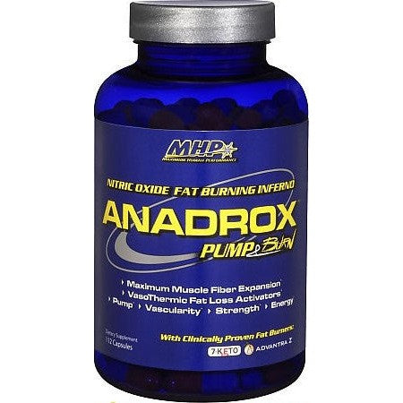 MHP Anadrox Pump & Burn - 112 caps