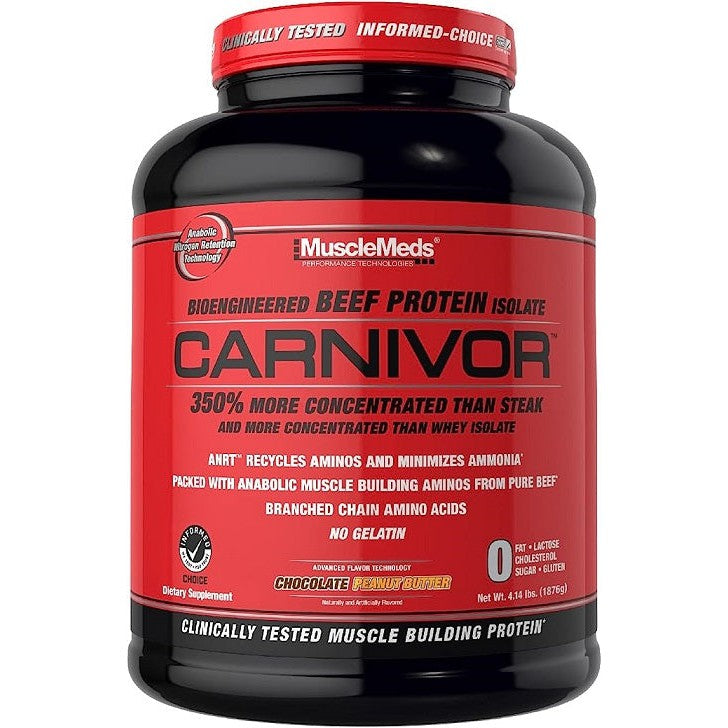 MuscleMeds Carnivor, Chocolate Peanut Butter - 1876g